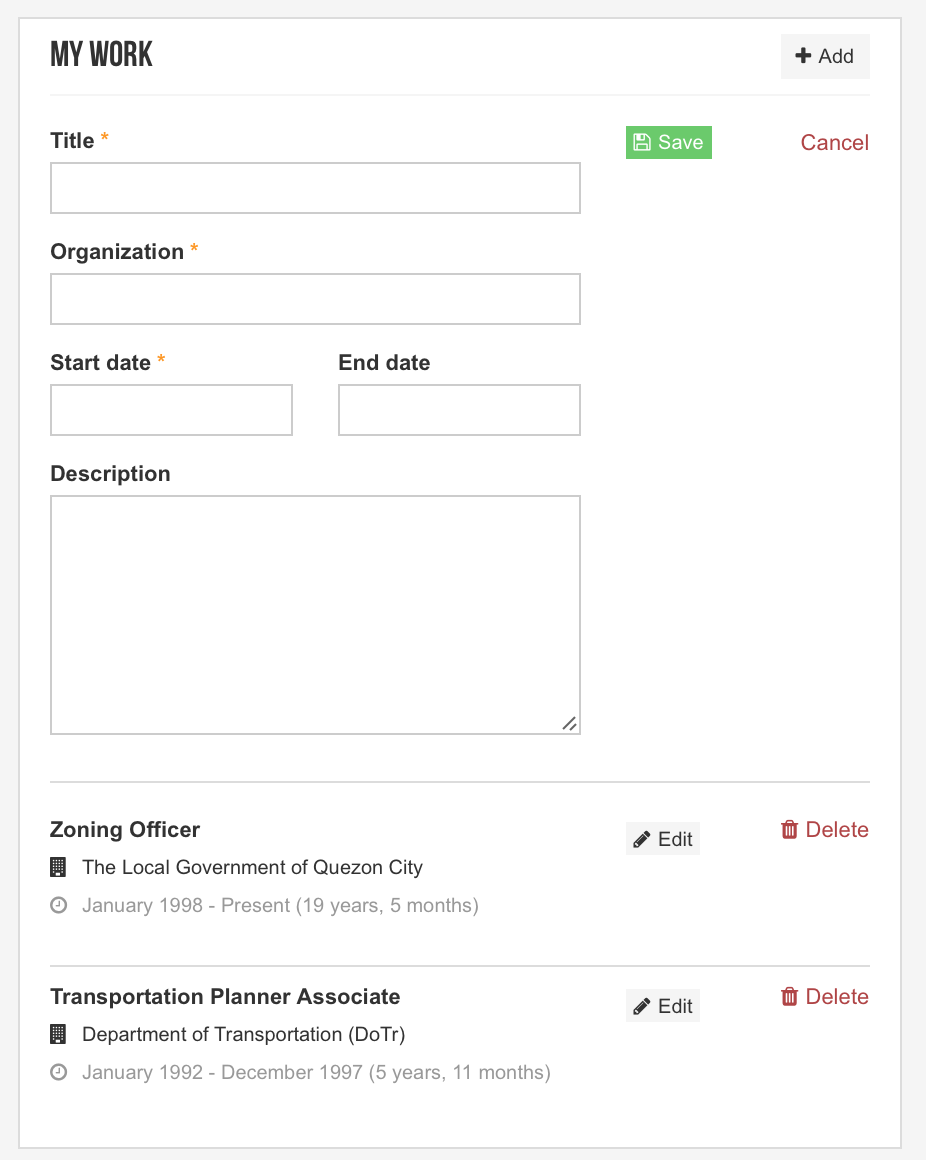 understanding your devex profile devex edit cv online